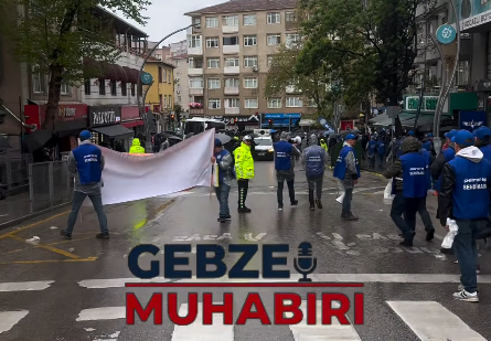 Gebze’de 1 Mayıs Coşkusu: İşçiler Kent Meydanı’nda Buluştu