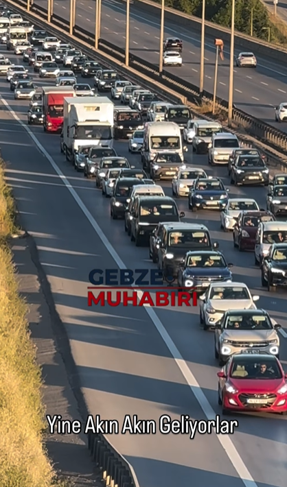 Bayram Dönüşü Başladı: İstanbul’a Girişlerde Trafik Yoğunluğu Arttı
